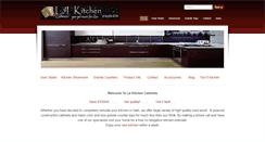 Desktop Screenshot of lakitchencabinets.com